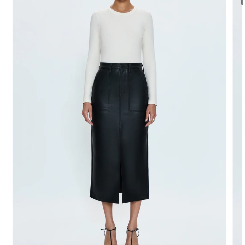 Pistola Black Midi Skirt